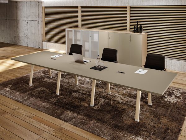 tavolo riunioni in legno meeting