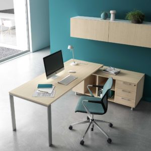 scrivania ufficio casa in legno