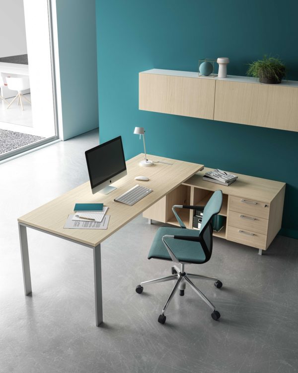 scrivania ufficio casa in legno