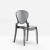 sedia fissa economica di design per ospiti riunioni e attesa in policarbonato