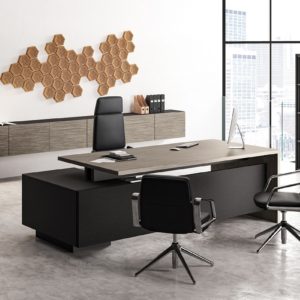 scrivania direzionale modello elite in legno economica